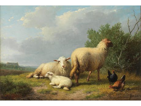 Eugène Verboeckhoven, 1798/99 Warneton – 1881 Brüssel
